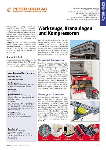 baustelle+services - Robe Verlag