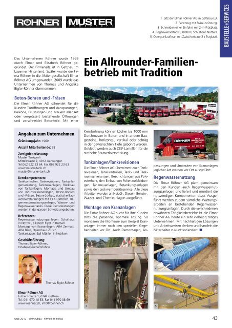 baustelle+services - Robe Verlag