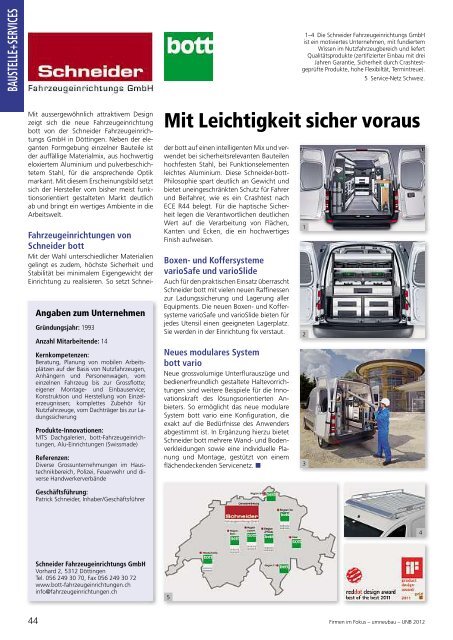 baustelle+services - Robe Verlag