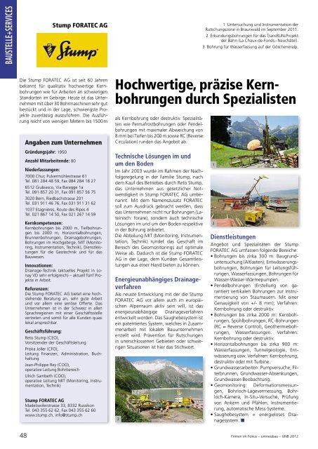 baustelle+services - Robe Verlag