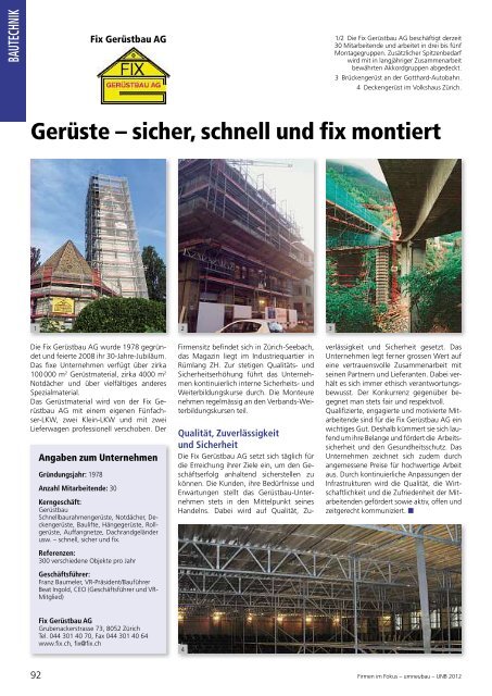 baustelle+services - Robe Verlag