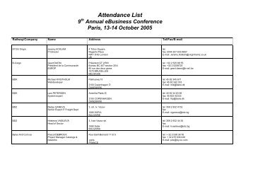 Attendance List - UIC