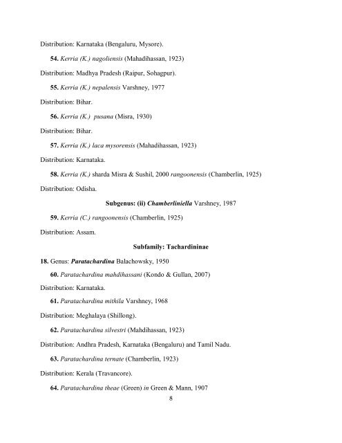 scale insects and mealy bugs - Zoological Survey of India