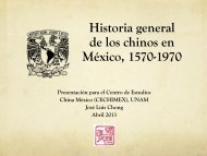 de los chinos en México, 1570-1970