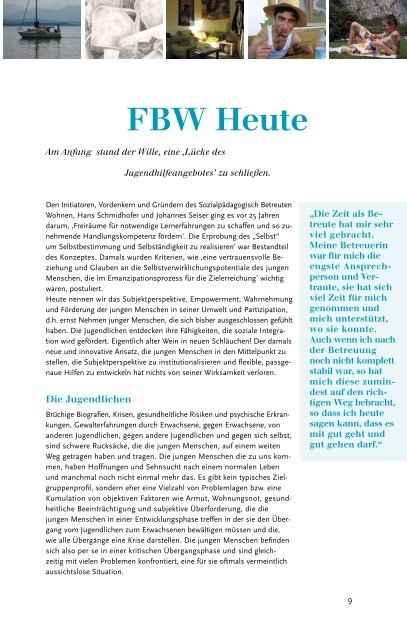 FBW Jubilumsausgabe - Verein für Sozialarbeit