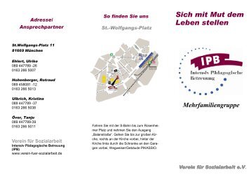 Download Flyer "Mehrfamiliengruppe" - Verein für Sozialarbeit