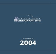 Jahresbericht 2004 - Verein der Kohlenimporteure eV