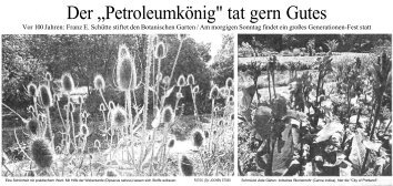 Weser-Kurier 3.9.05 - Verein der Freunde des Rhododendronparks ...