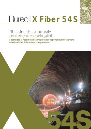 Brochure X Fiber 54S - Ruredil