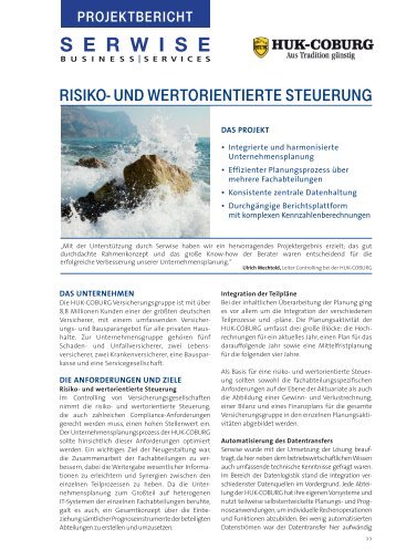 risiko- und wertorientierte steuerung - Serwise