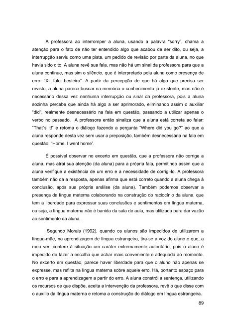 REPRESENTAÇÕES SOBRE O PROCESSO DE ENSINO ... - PUC-SP