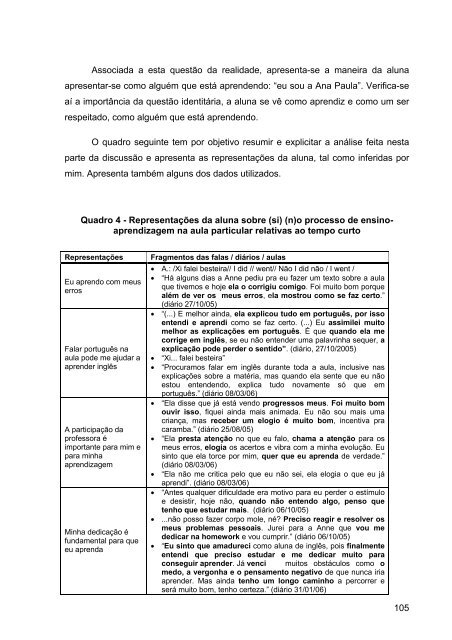 REPRESENTAÇÕES SOBRE O PROCESSO DE ENSINO ... - PUC-SP