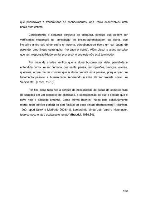 REPRESENTAÇÕES SOBRE O PROCESSO DE ENSINO ... - PUC-SP