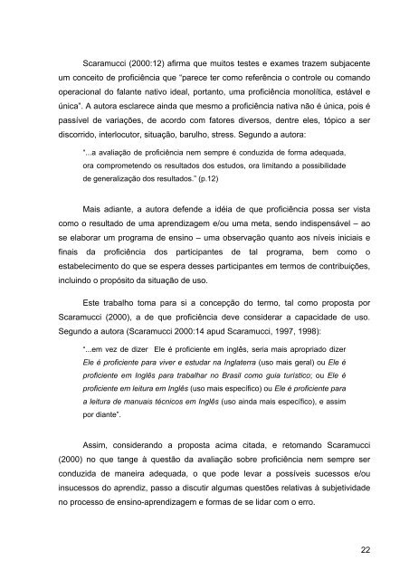 REPRESENTAÇÕES SOBRE O PROCESSO DE ENSINO ... - PUC-SP