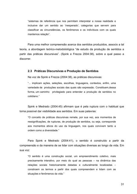 REPRESENTAÇÕES SOBRE O PROCESSO DE ENSINO ... - PUC-SP