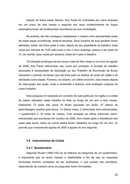 REPRESENTAÇÕES SOBRE O PROCESSO DE ENSINO ... - PUC-SP