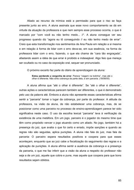 REPRESENTAÇÕES SOBRE O PROCESSO DE ENSINO ... - PUC-SP