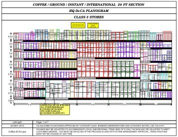 Coffee / ground / instant / international 20 ft - Commissaries.com