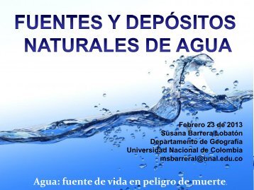 Blue Water Flow - Universidad Nacional de Colombia