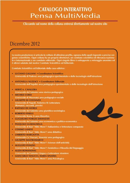 Catalogo Generale 2012 - Pensa Multimedia