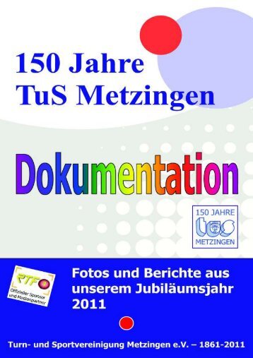 Vereinsdokumentation - TuS Metzingen