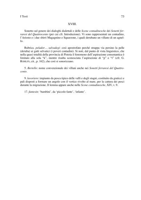 Sonetti contro l'Ariosto, giudice de' Savi in Ferrara - Carla Rossi ...