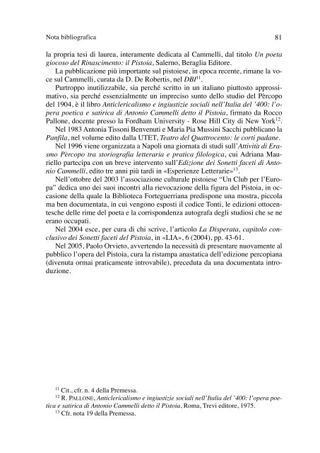 Sonetti contro l'Ariosto, giudice de' Savi in Ferrara - Carla Rossi ...