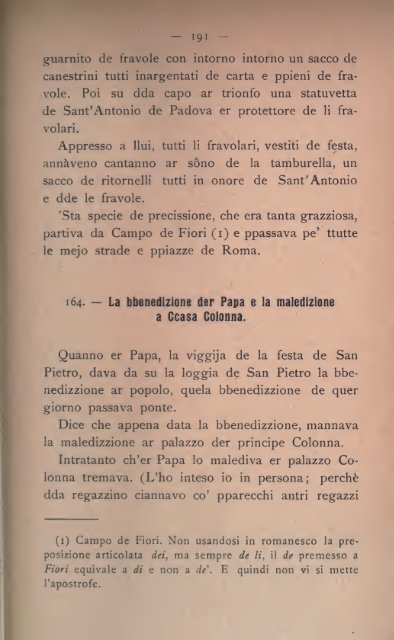 Usi, costumi e pregiudizi del popolo di Roma .. - Centrostudirpinia.It