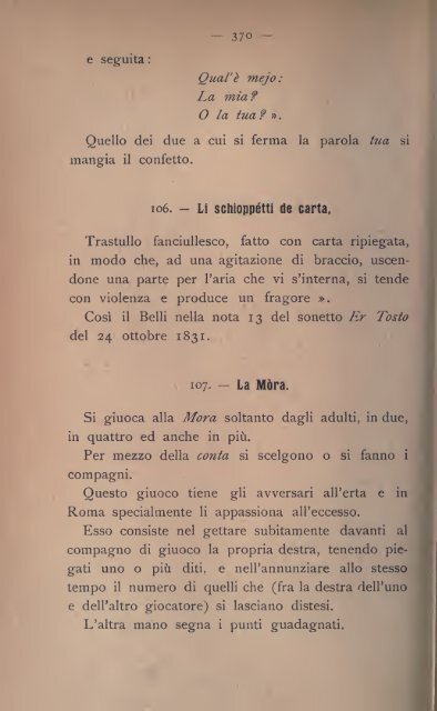 Usi, costumi e pregiudizi del popolo di Roma .. - Centrostudirpinia.It