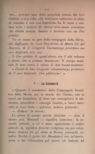 Usi, costumi e pregiudizi del popolo di Roma .. - Centrostudirpinia.It