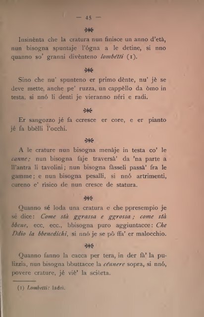 Usi, costumi e pregiudizi del popolo di Roma .. - Centrostudirpinia.It