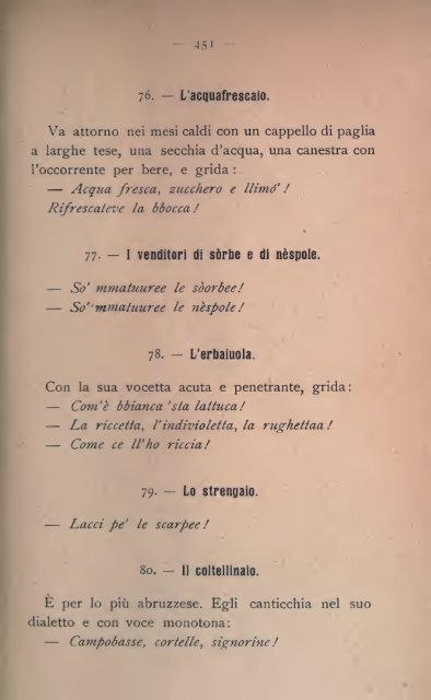 Usi, costumi e pregiudizi del popolo di Roma .. - Centrostudirpinia.It