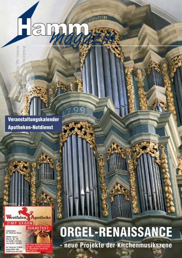 Orgel-Renaissance - Kirchenmusikszene - Verkehrsverein Hamm