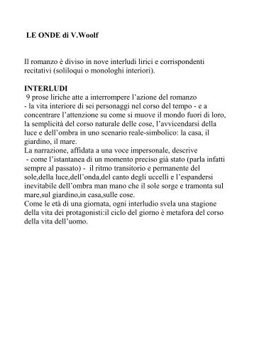 Analisi drammaturgica - Accademia Nazionale d'Arte Drammatica ...