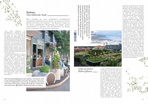 konnen Sie unser Urban Retreat Magazin herunterladen. - Interface