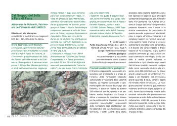 Dal Gruppo del Sella a Pera di Fassa.pdf - Geologia e Turismo