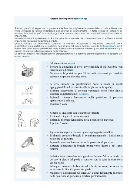 Esercizi per la schiena.pdf - Maurizio Massaggi