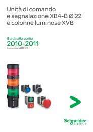 Telemecanique Pulsanteria XB4-B diam 22 e colonne luminose ...