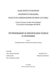 testimonianze di archeologia punica a favignana - egadimythos.it