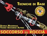 Man. soccorso alpino - Codice 3