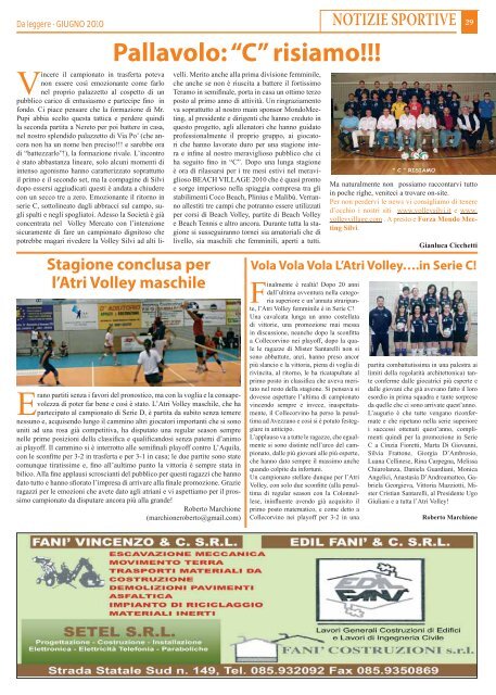 Giugno 2010 - Da Leggere