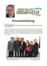 Seidenath gratuliert Gabriele Oswald-Kammerer zum Staatspreis für ...