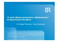 10 Jahre Metasuchmaschine „Medienbroker“ im Bayerischen ...