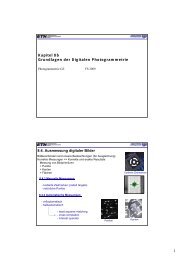 Kapitel 8b Grundlagen der Digitalen Photogrammetrie 8.4 ... - IGP