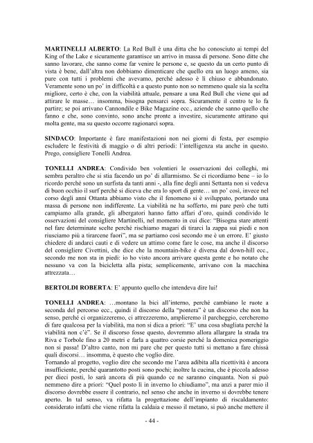 Verbale Consiglio comunale dd. 11/6/2008 - Comune di Nago Torbole