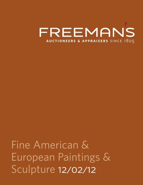 Fine American & European Paintings & Sculpture 12/02/12