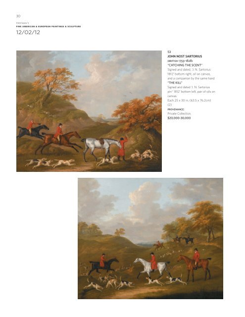 Fine American & European Paintings & Sculpture 12/02/12