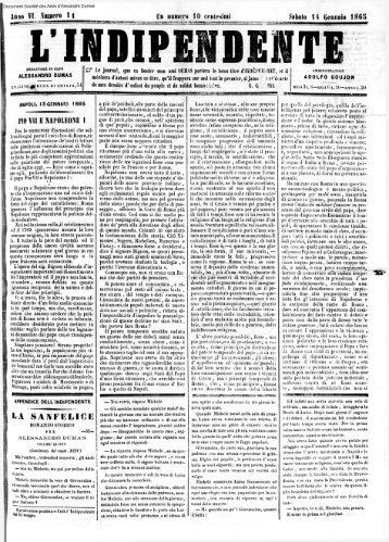 L'IIIIFEIIEITE - Les Journaux d'Alexandre Dumas