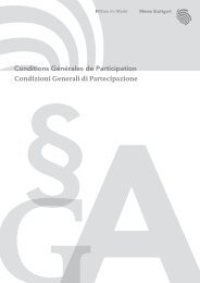 Conditions Générales de Participation Condizioni Generali di ...