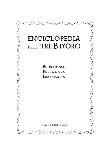 Enciclopedia delle 3 B d'oro - anteprima - Petites Ondes